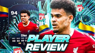 5⭐4⭐ 94 TOTS MOMENTS DIAZ PLAYER REVIEW | FC 24 Ultimate Team