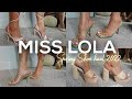 MISS LOLA SHOE HAUL 2022 | SPRING/SUMMER/VACATION HEELS TRY ON HAUL & REVIEW | DESIREE KAMI