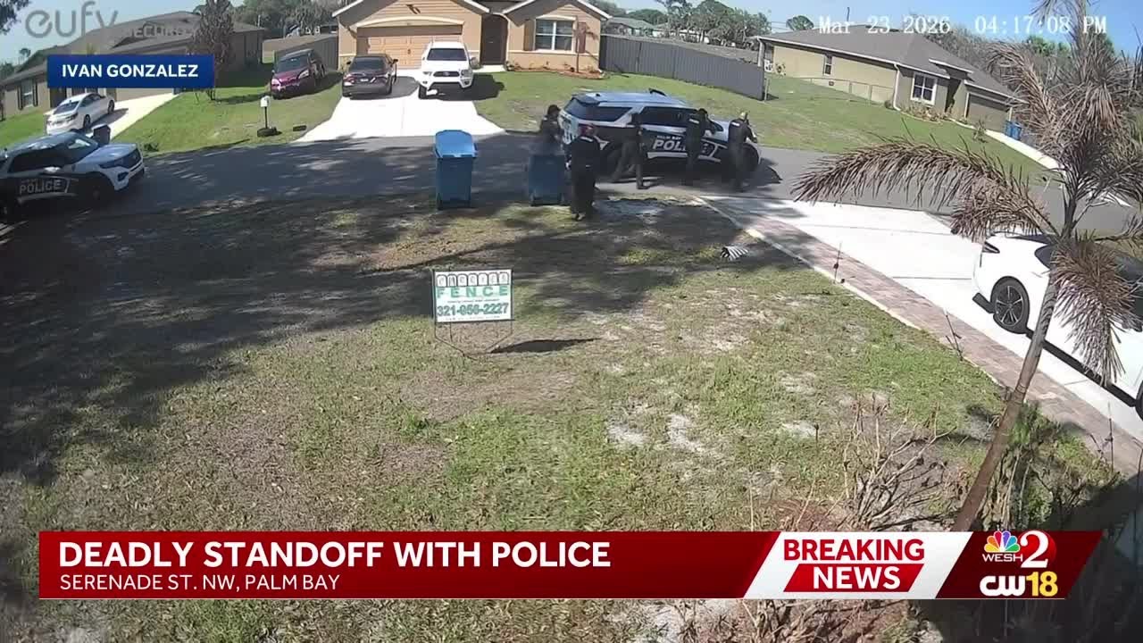 Hourslong standoff ends in Palm Bay after shootout with police - YouTube