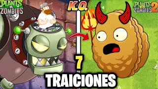 7 TRAICIONES de Plantas Vs Zombies que fueron REALES Y NO lo Sabías!!