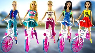 How to make play doh clothes | Aurora Elsa Rapunzel Mulan | New design How to make play doh clothes | Aurora Elsa Rapunzel Mulan | New design