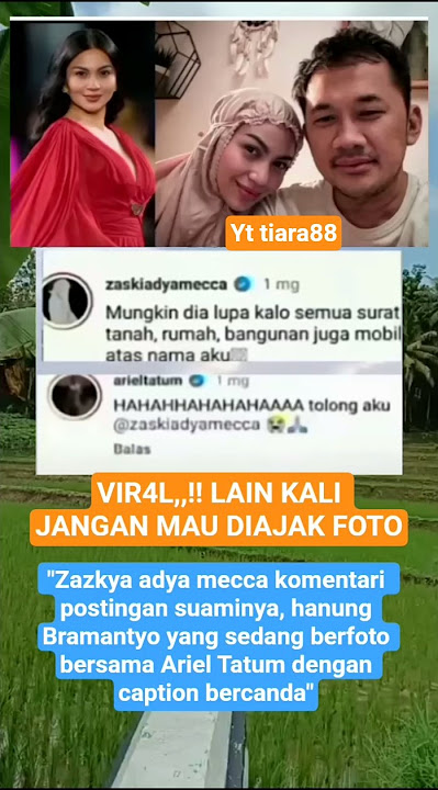 vir4l zazkya adya mecca komentari postingan suaminya #shortvideo  #trendingshort  #artissiantar