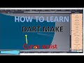 DART TUTORIAL // HOW TO DART MAKING // LONG PANT BACK PART DART CREATE .MP4