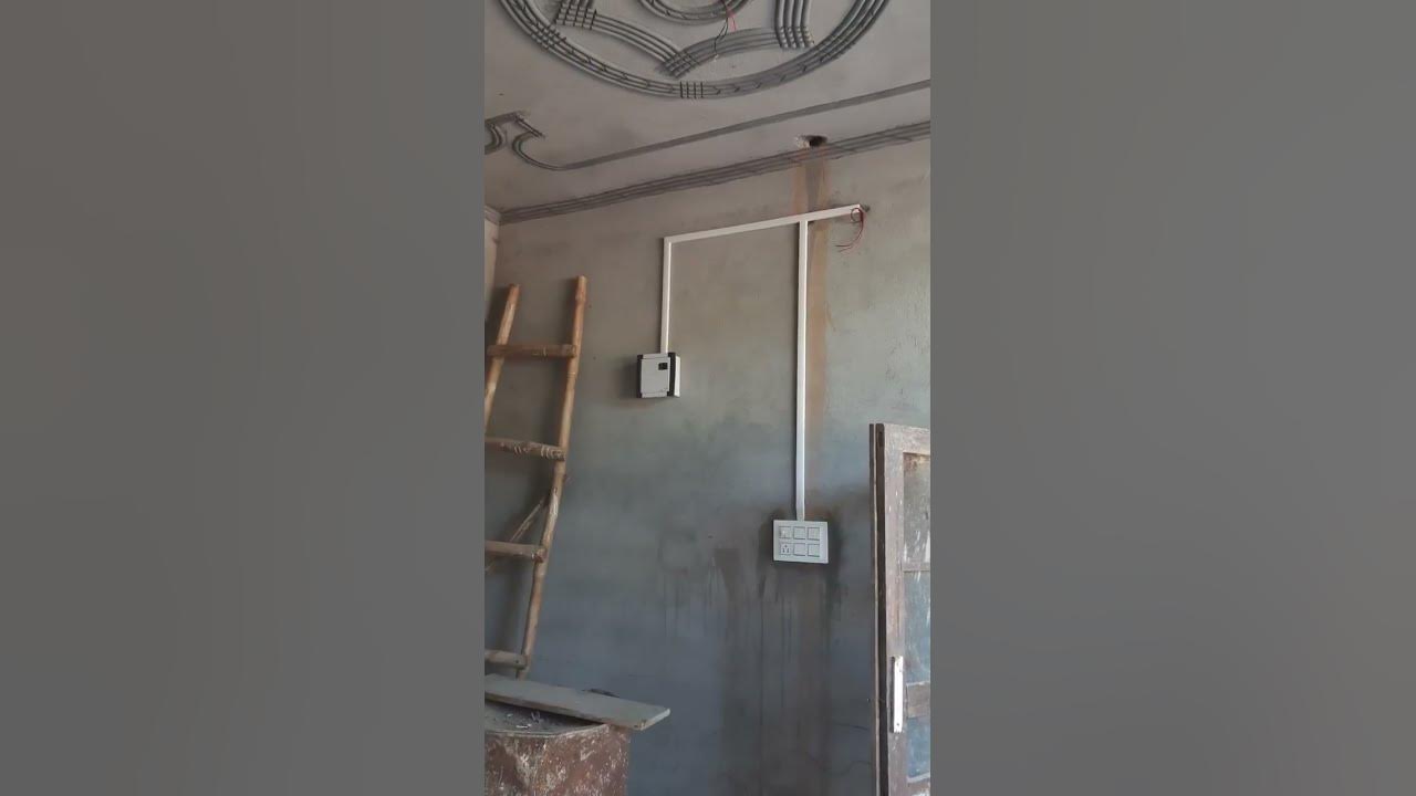pvc batten wiring | batten wiring system #shortvideo #shortfeed #wiring