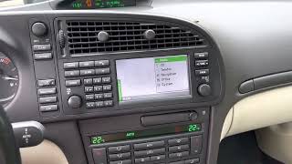 Saab 9-3 Aero 2.0T interior (2004)