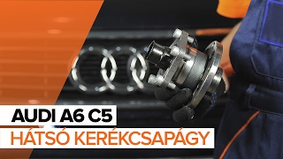 AUDI A6 C5 hátsó kerékcsapágy csere ÚTMUTATÓ | AUTODOC