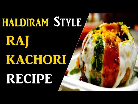 Haldiram Style Raj Kachori Recipe | How to make Raj kachori At home | Kachori Vidhi | Gharelu Khana