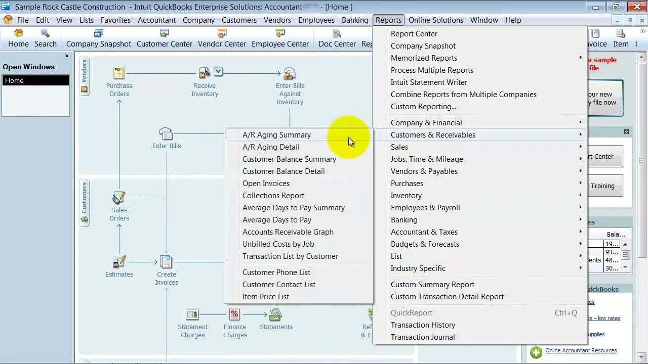 Customer Type List - Setup QuickBooks - QuickBooks Enterprise Training - QuickBooks Expert Tutorial