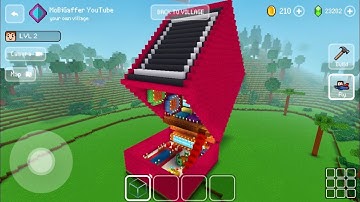 Block Craft 3D: Building Simulator Games For Free Gameplay#2159 (iOS & Android)l Squid 🦑 House 🏠