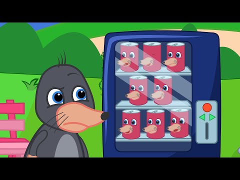 Benny Mole en Español - Máquina de jugos Dibujos Animados Para Niños
