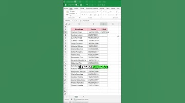 Como calcular la edad en Excel fácil y rápido #Excel #tutorial #office #yerrihz