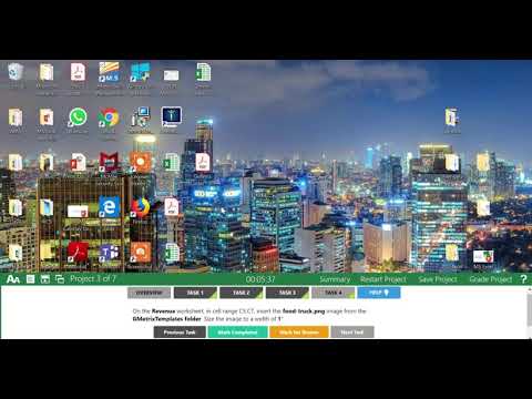 GMetrix Excel Practice Test 3 Part 1 - YouTube