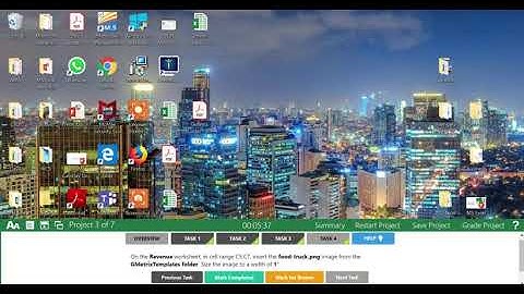 GMetrix Excel Practice Test 3 Part 1