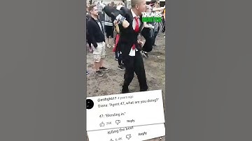 Guy wearing a suit at a festival With Funny Comments