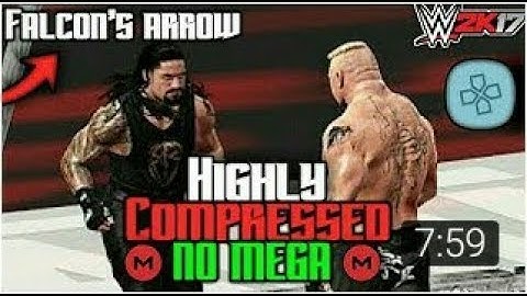 How to download Wwe2k17 falcon,s arrow on android