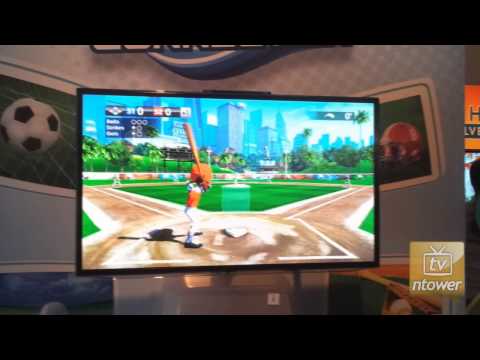 Off-Screen Gameplay - Sports Connection (Baseball) (Wii U) @ gamescom 2012