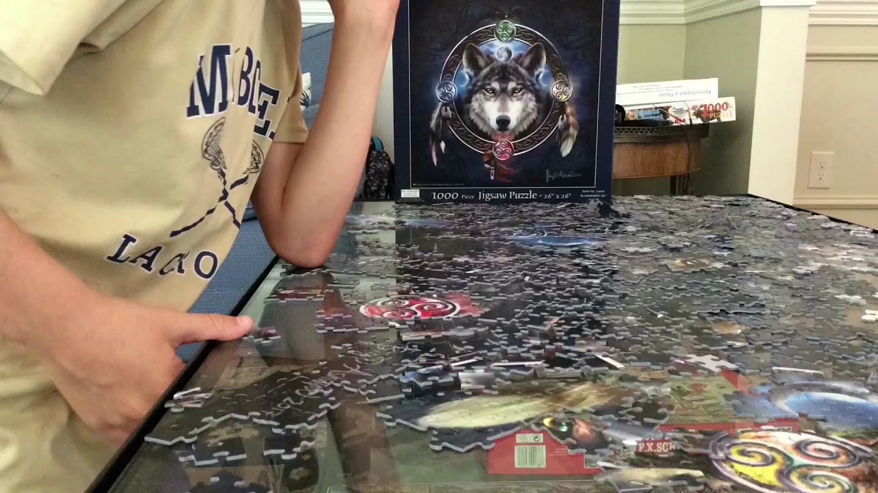 Puzzle time lapse part 1 YouTube