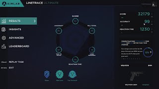 LINETRACE Aimlab Top 20th leaderboard 32k screenshot 3