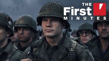 The First 15 Minutes of Call of Duty: WW2 Single-Player Campaign (Captured in 4K)