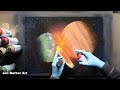 Spray Painting Planets Collide