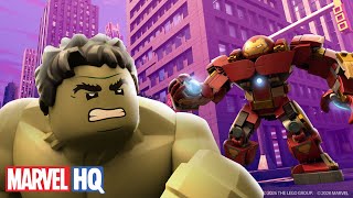 hulk vs iron man s out control armor who will win lego marvel