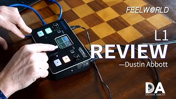 FEELWORLD  L1 Multicamera Video Switcher & USB Streaming Deck Review-@DustinAbbottTWI