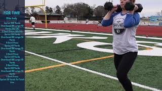 2019 CrossFit Up Do Beach Town Throw Down | WOD 2