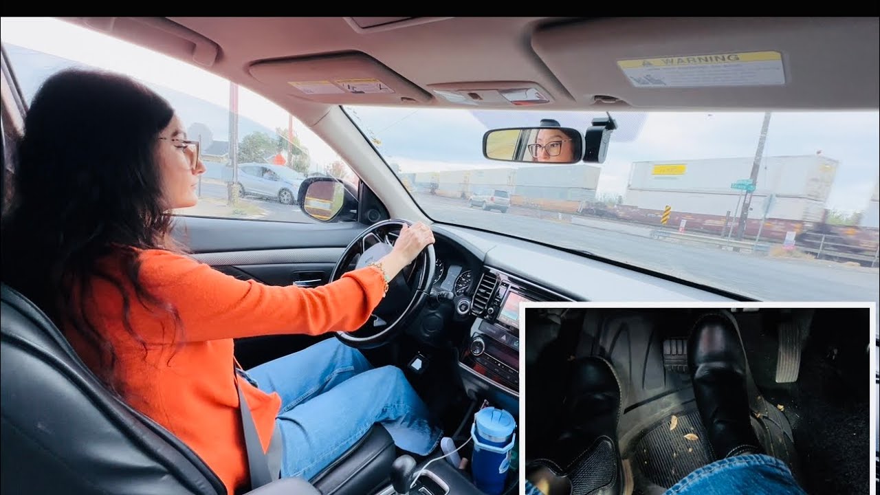 Pedal pumping and Fast accelerations | Wet Roads | DRIVING WITH SAPPHIRE 🫶🏼 🍂