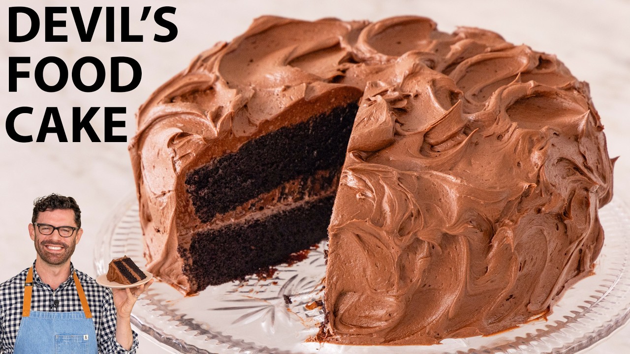 The BEST Devil's Food Cake Recipe