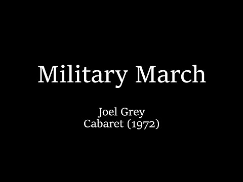Military March - Cabaret (1972) - Joel Grey - VOST