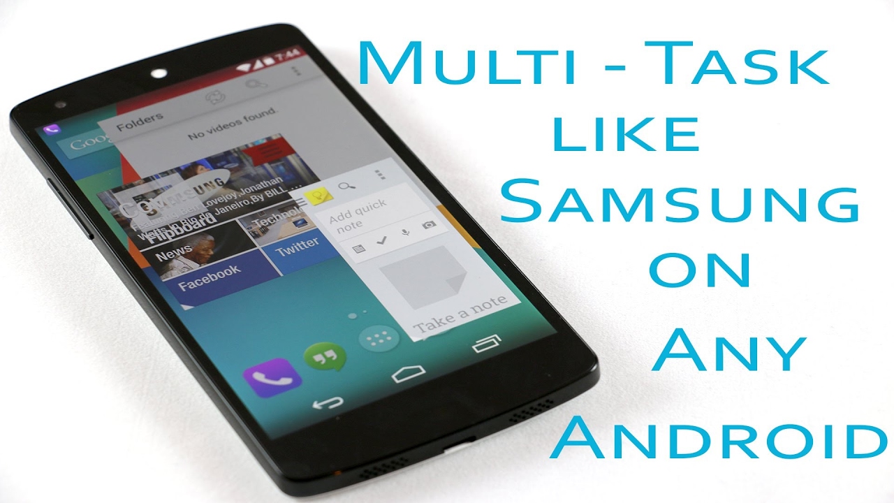 How to install Floating Windows Multi Window Feature On Any Android ...