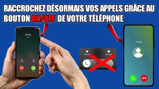 How to hang up and answer calls using the power button on your phone? screenshot 1