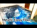 عمل لوحات نموذجية وارضية لؤلؤية بواسطة Metallic Epoxy Floor