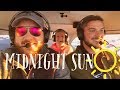 Midnight Sun Flying in Alaska