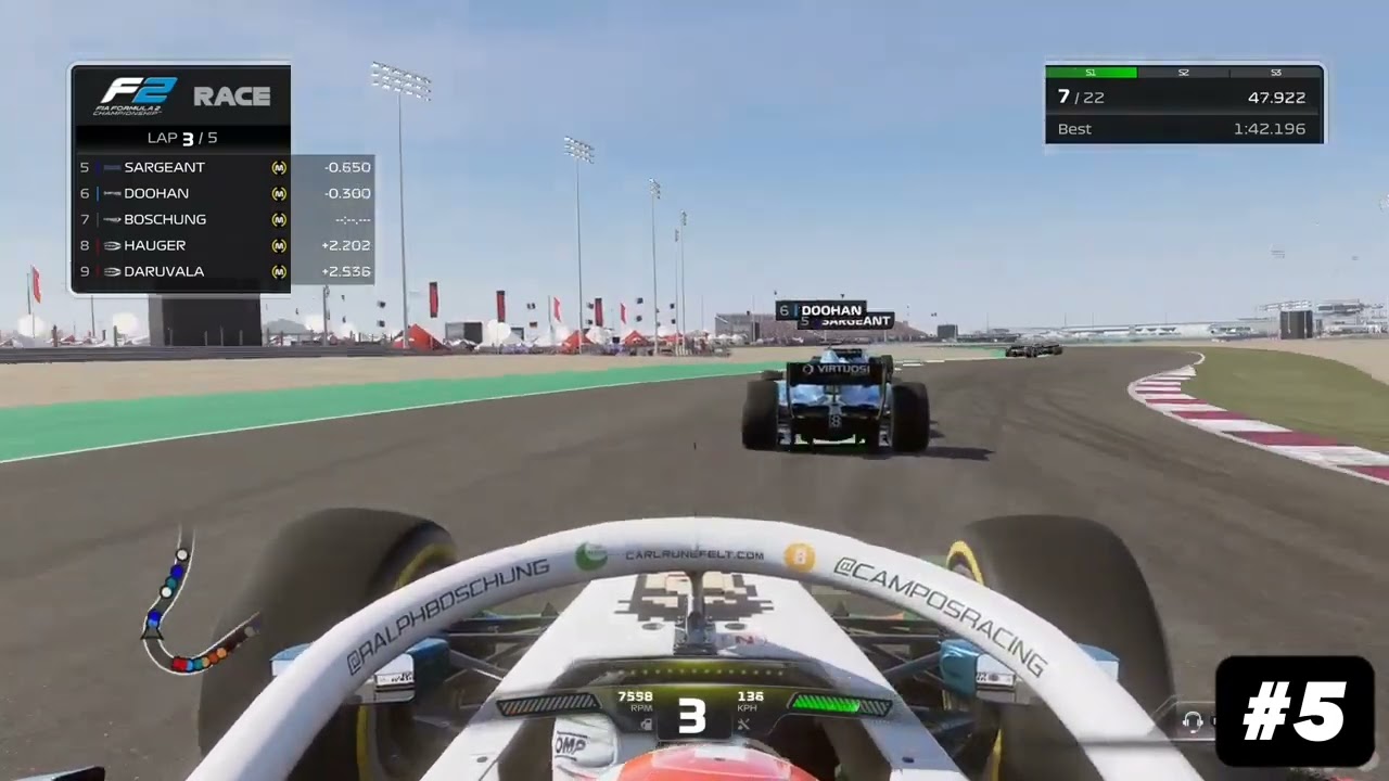 F1 23 - Ralph Boschung Gameplay (PS5 UHD) [4K60FPS]