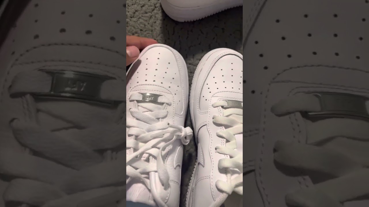 Comparing Drake Nocta inspired Air Force 1 to basic Air Force 1 FULL DETAIL SHOE COMPARISON