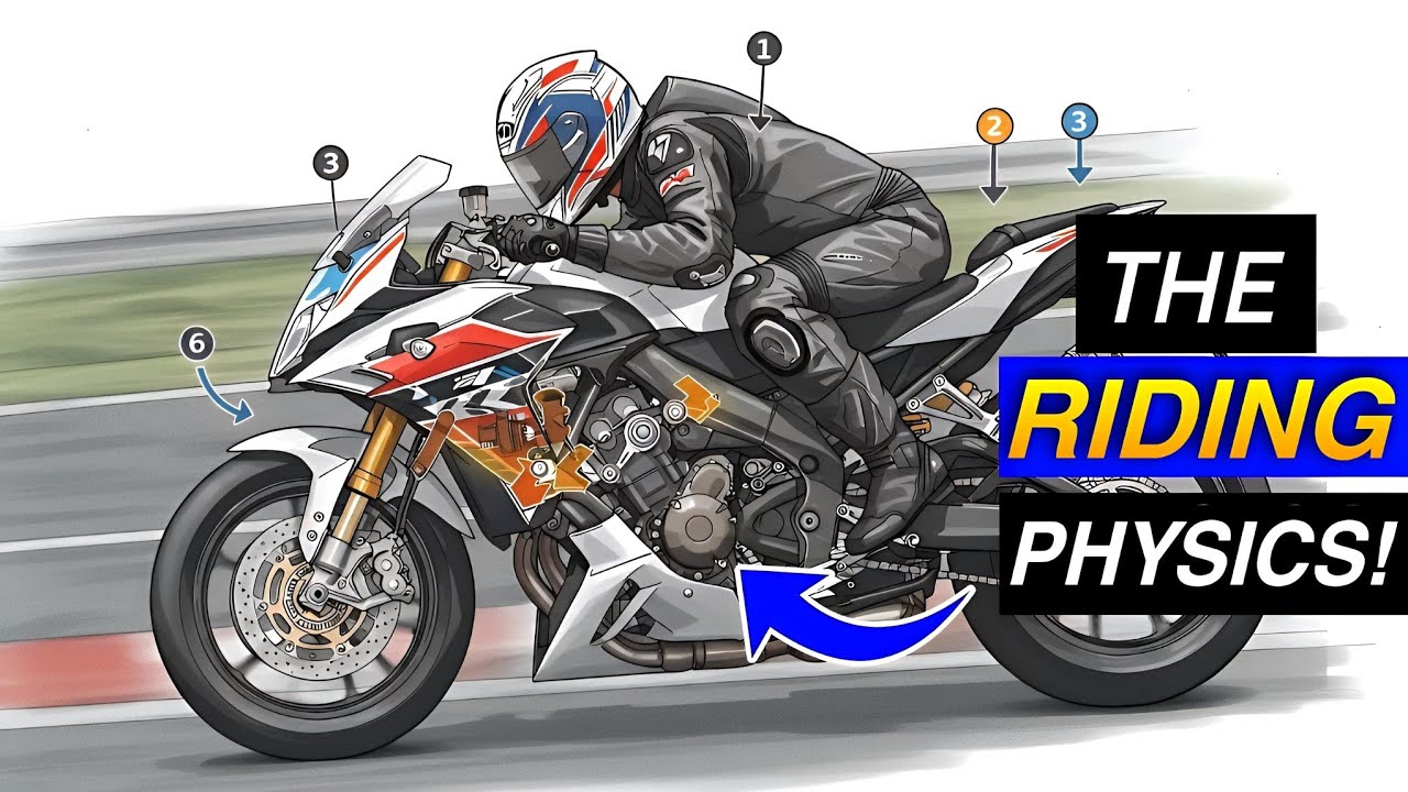 Top 7 motorcycle physics secrets every rider should know!