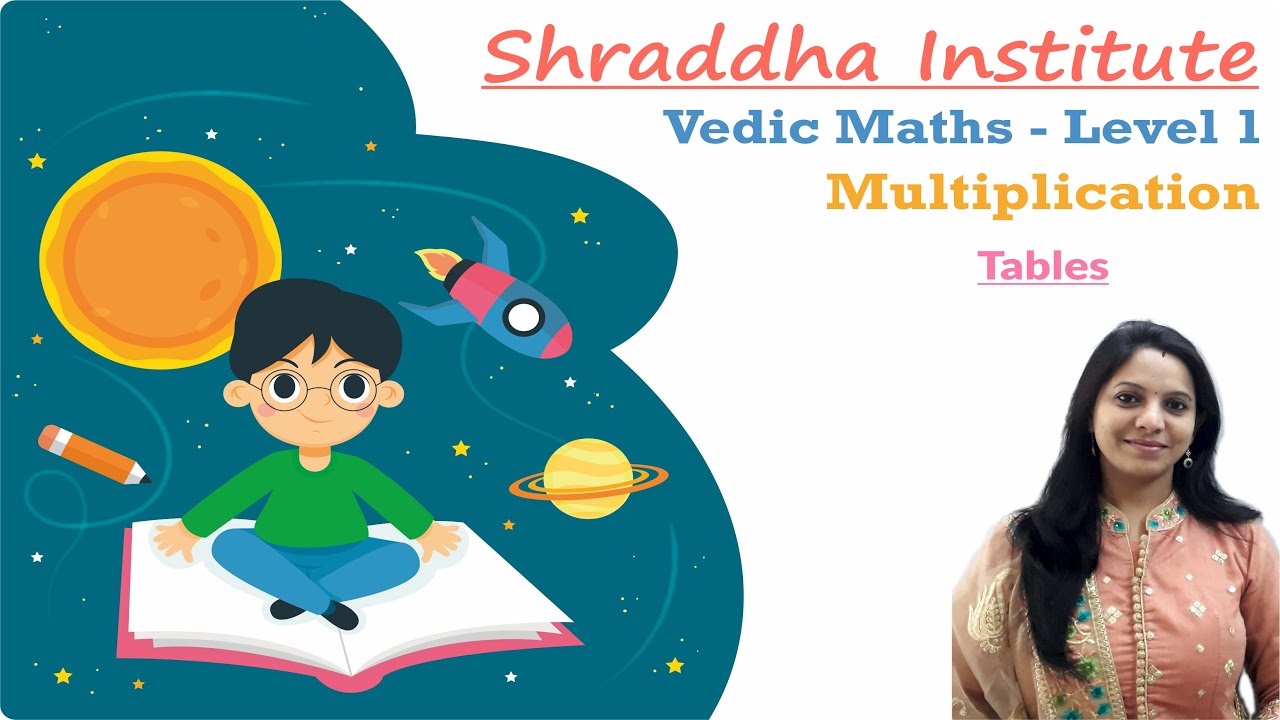 Vedic Math Multiplication tables Hindi Level 1 YouTube