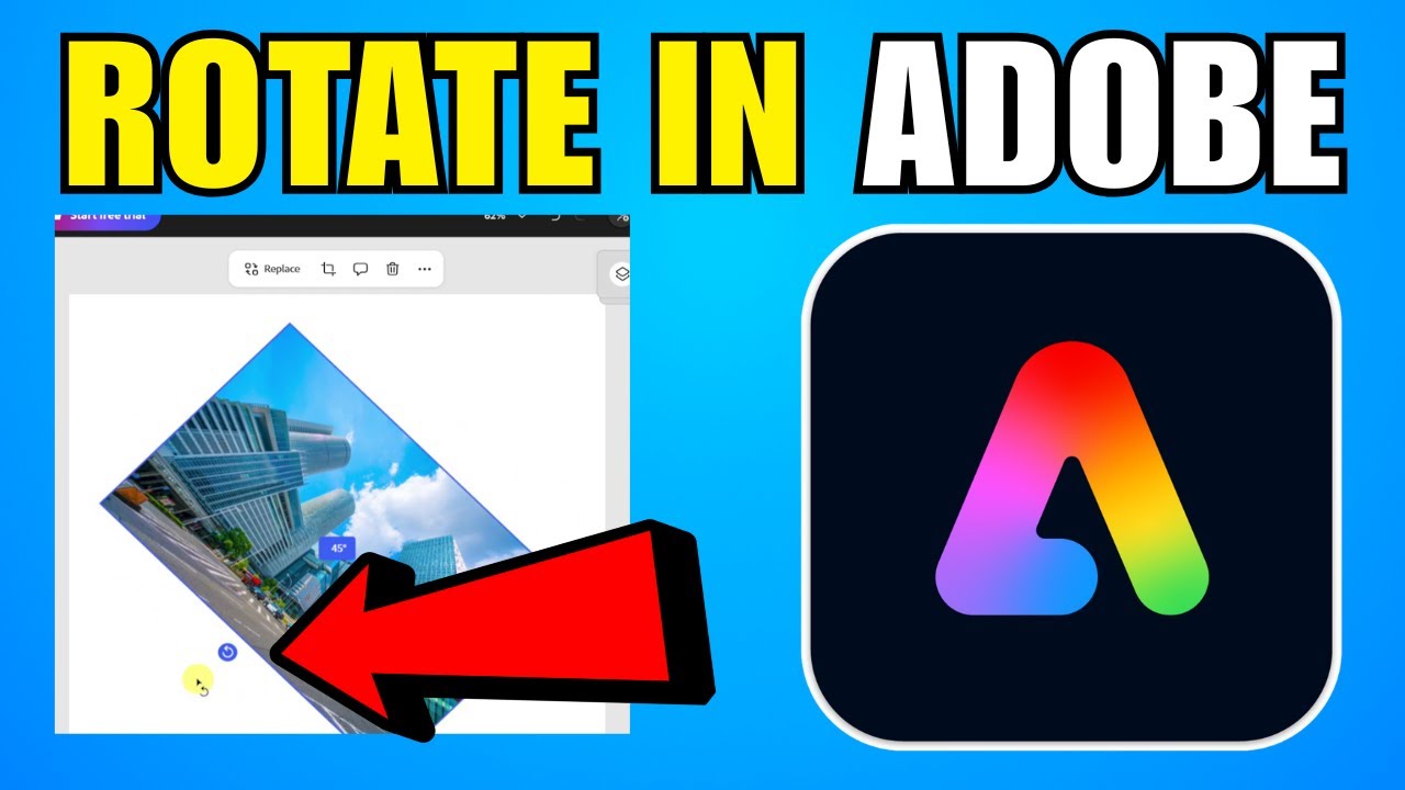 How To Rotate In Adobe Express (2026) (Complete Guide) - YouTube