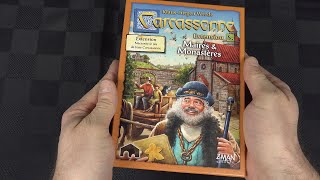 Unboxing Carcassonne Abbey & Mayor