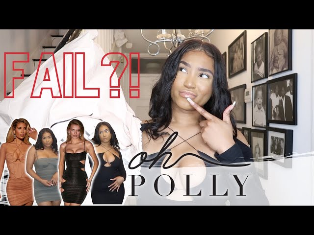 unbox my bday dress 5 months in adance <3 🎀 @Oh Polly #ohpolly #beaut, oh polly try on haul