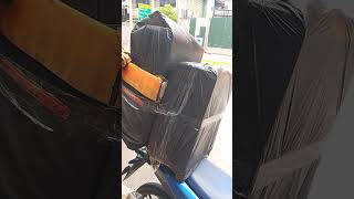 Pina lalamove dalawa luggage change wheel