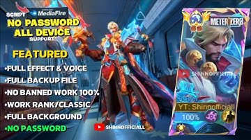 New Script Skin Roger Metro Zero No Password | Full Effect & Voice New Patch ML