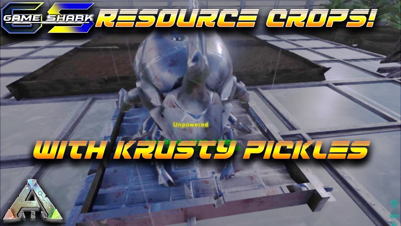 Ark: Survival Evolved Ep 6: Resource Crops Highlight!