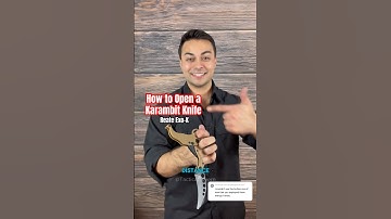 How to open a KARAMBIT | #tutorial #shortsviral #shorts Reate Exo-K