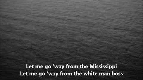 Ol man river paul robeson lyrics