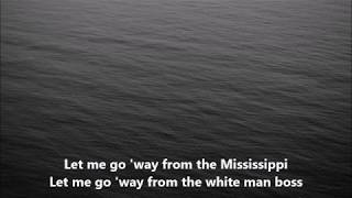 Al Jolson - Ol' man river Lyrics