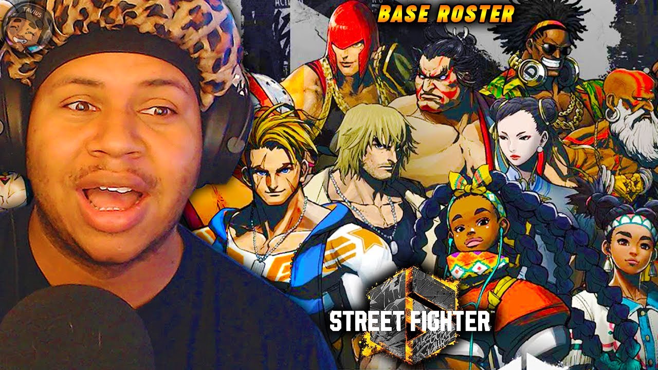 Full Roster Confirmed! | Street Fighter 6 Character Reveal REACTION - Tavius REACTS