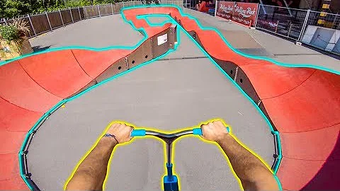 FASTEST SKATEPARK PUMP TRACK IN SWITZERLAND ON SCO...