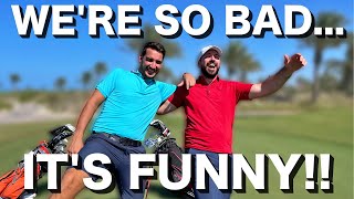 GOLF IS A FUNNY GAME - LITERALLY! | Matchplay vs Peter Finch